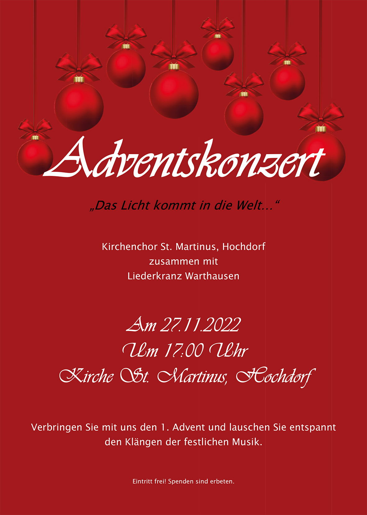 2022 Adventskonzert